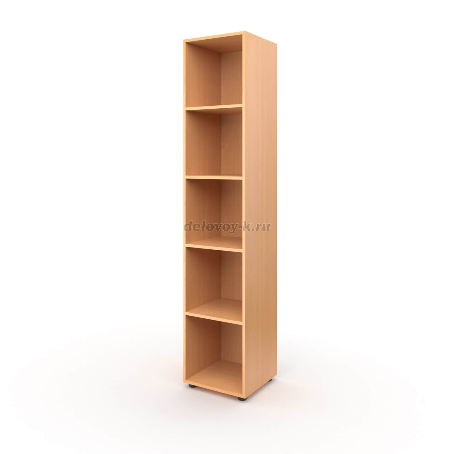 Шкаф для учебных пособий открытый узкий 400*400*1950 фото