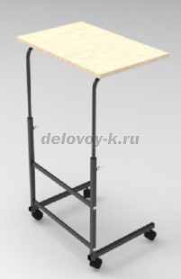 Стол компьютерный подкатной СЛКС-4 600х420х745-860 рис1