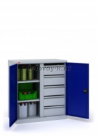 К-т ИП-2-0,5/1 (шкаф ИП-2-0,5 - 1; ИП-2: полка-2, ящик-5) рис1