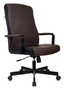 Кресло руководителя Бюрократ DOMINUS экокожа, крестовина металл рис3