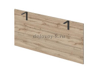 Царга к столам на металлокаркасе. ЛДСП 12 мм. Крепится к металлокаркасу. Для стола 1200 рис1