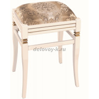 Б 10 Белая эмаль патина золото рис1