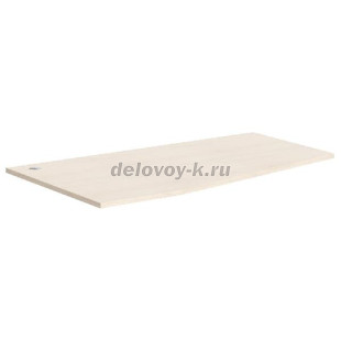 Столешница для перегородок эргономичная левая RBCT-1690 L 1600*900*25 рис1