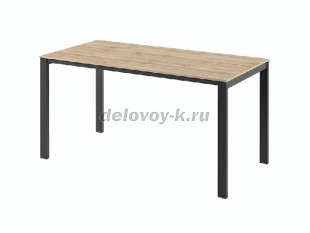 N-32 Стол одинарный на металлокаркасе без кабель-каналов. Использ. как брифинг и стол переговоров рис1