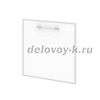 Дверца для тумбы модульной стеклянная левая LT-S4R Л white