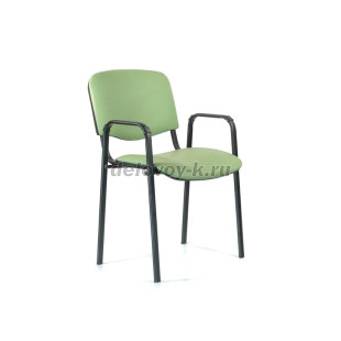 Стул Кора каркас черный, экокожа S рис1