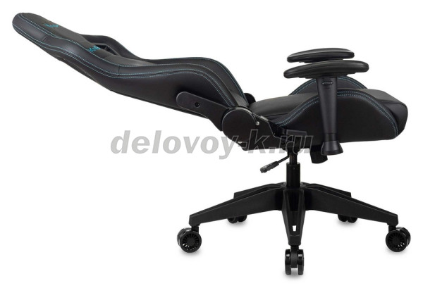 Кресло игровое KNIGHT OUTRID SMILE экокожа, крестовина пластик рис4