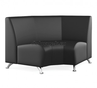 Модуль угловой радиусный ИНТЕР Хром рис1