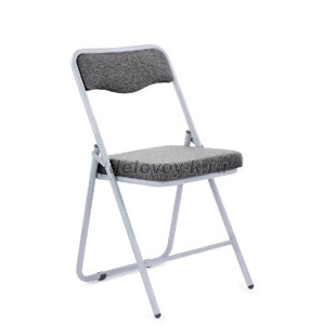 Стул складной Компакт Люкс, каркас серый, ткань рис1