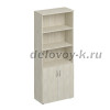 К.371 Шкаф для документов полузакрытый 800-2000-380_Дуб шамони