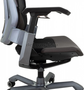 Кресло игровое KNIGHT AERO крестовина пластик серебро рис3