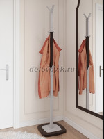 Вешалка напольная Босс 1 темно коричневый металлик_h1 рис5