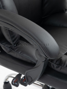 Кресло руководителя с подножкой F2007 экокожа рис3