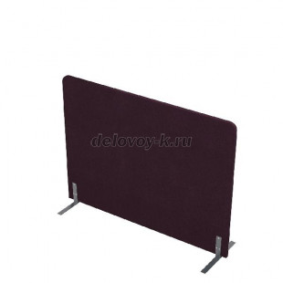 011.МПО.1411 Акустическая мобильная перегородка на стационарных опорах 1400*450*1100 рис1