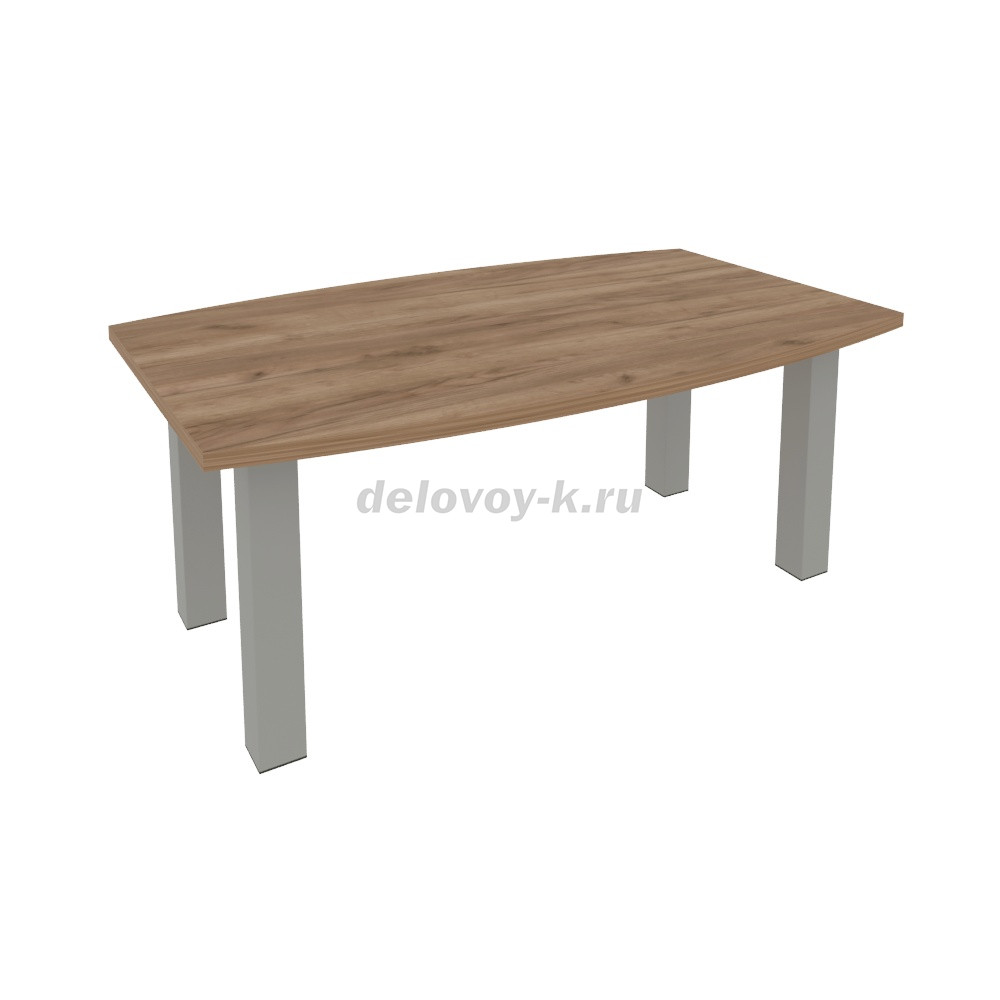 Стол переговорный (с опорами) KPRG-2 1800*1100*750 фото