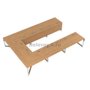 16СПН.192 Стол прямой бенч, начальный модуль (1200*900*750) рис3
