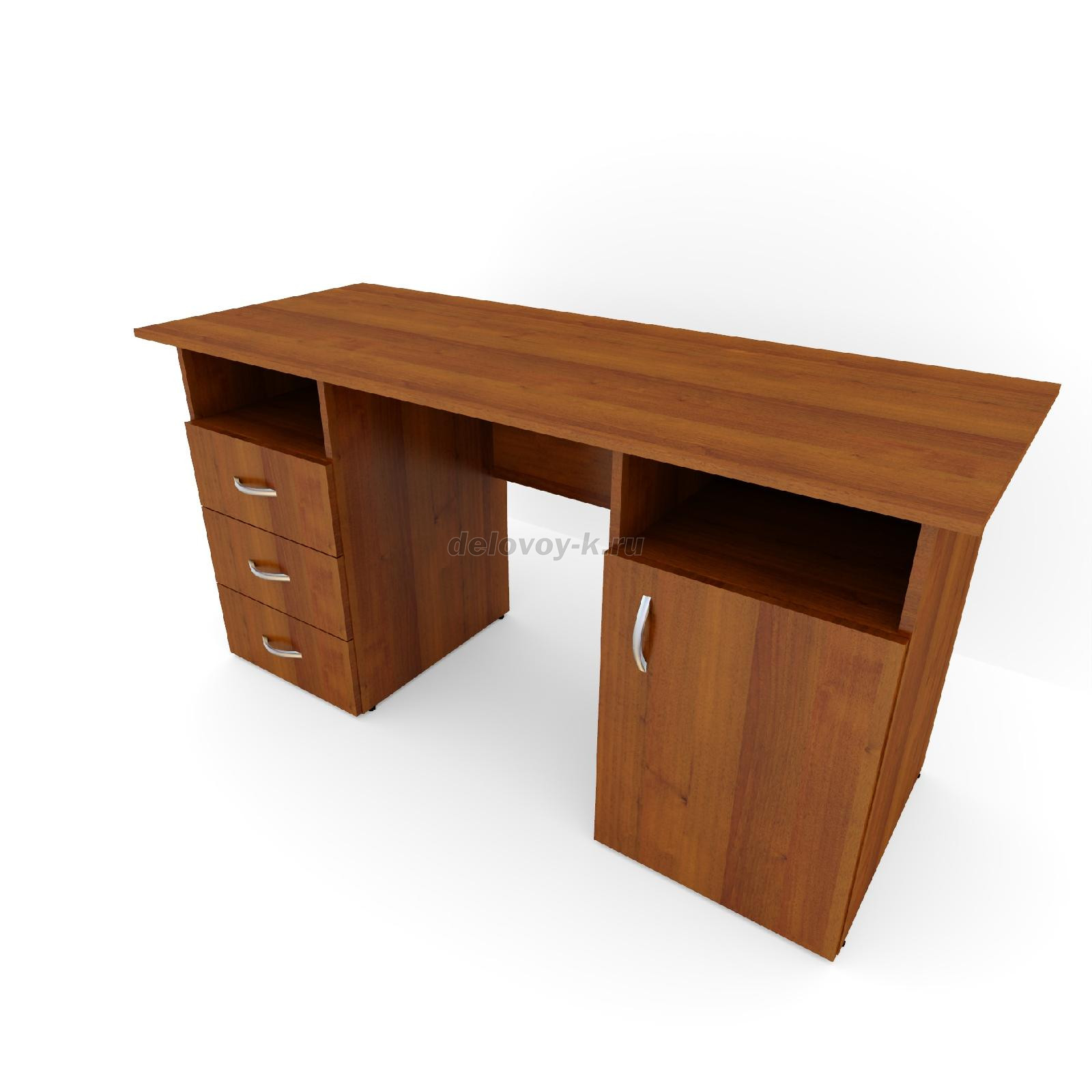 Стол письменный двухтумбовый Д-1.15 1500*600*750 фото