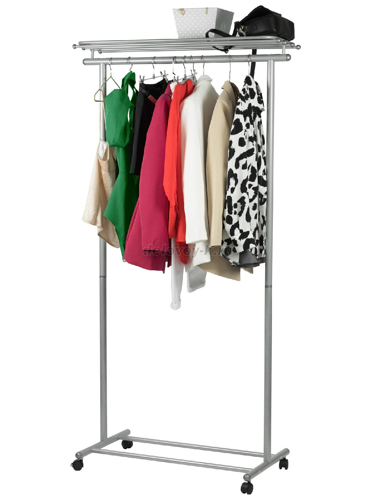 Вешалка напольная на колесах М 9 фото