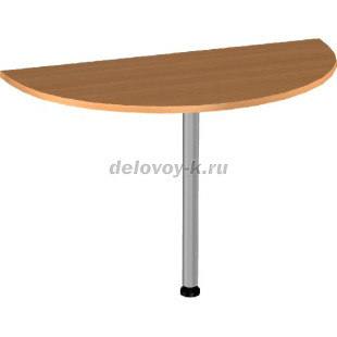 Э-33.1 Приставка полукруглая без опоры 1100*550 рис1