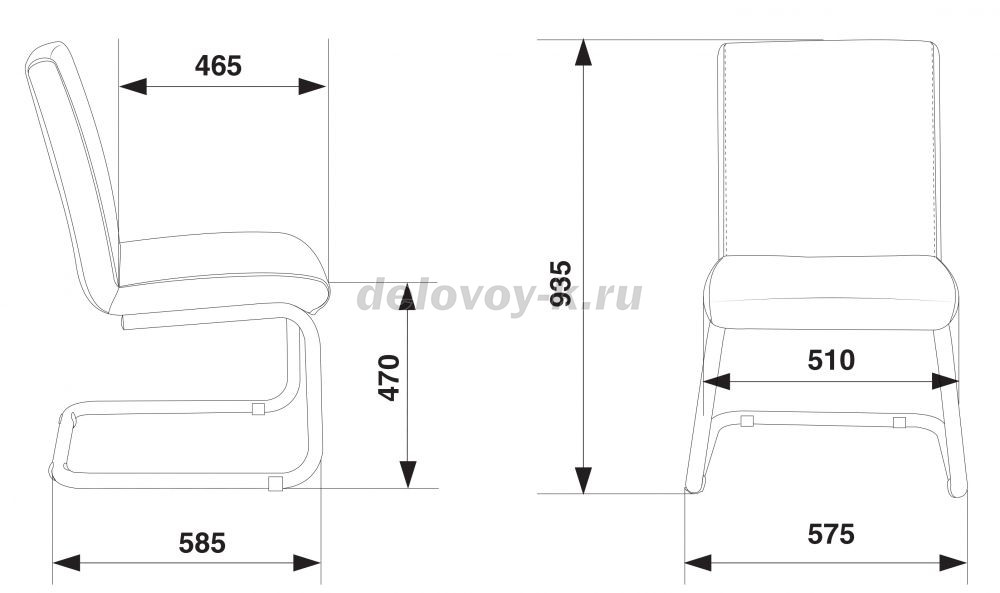 Кресло Бюрократ CH-250-V фото 2