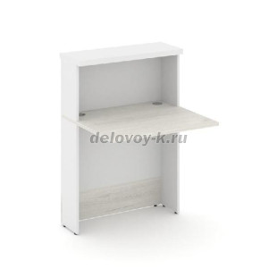 Модуль прямой 800*736*1156  Л.МП-1 (Дуб Наварра/Белый) рис1