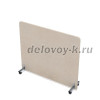 011.МП.1412 Акустическая мобильная перегородка (1400-377-1200) латте