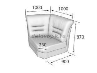 Модуль угловой 90 Премьер PC рис2