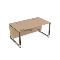 16СП.196 Стол прямой (1600-900-750)_Mokko_Металл глянец рис2