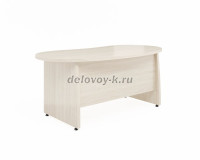 Стол руководителя (С-1.0) Дуб молочный рис1