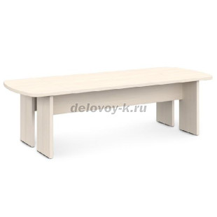 Стол для заседаний V-105 2700*1020*758 (Дуб Кобург) рис1