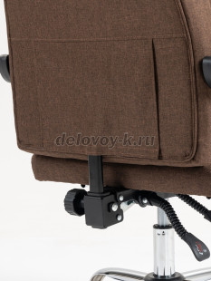 Кресло руководителя с подножкой F3008 ткань рис5