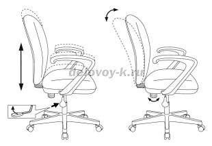 Кресло детское Бюрократ KD-W10AXSN рис3