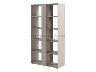 D-74 Стеллаж с планкой высокий открытый рис1