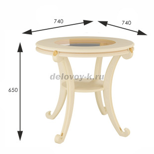Стол журнальный Глория С Л рис2