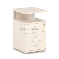 Тумба приставная с замком V-241 Дуб Кобург рис1