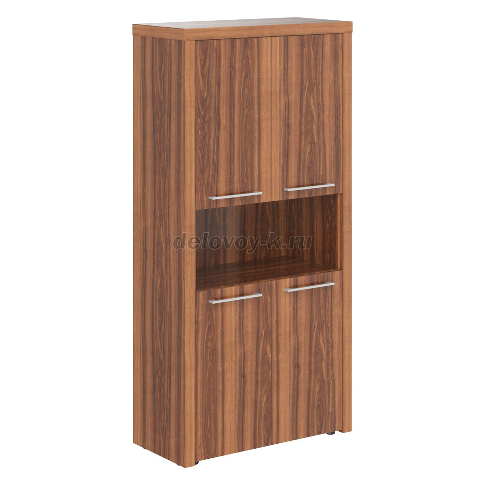 Шкаф с 2-мя комплектами глухих малых дверей, топом и бок. панелями ZHC 85.4 964х452х1973 фото