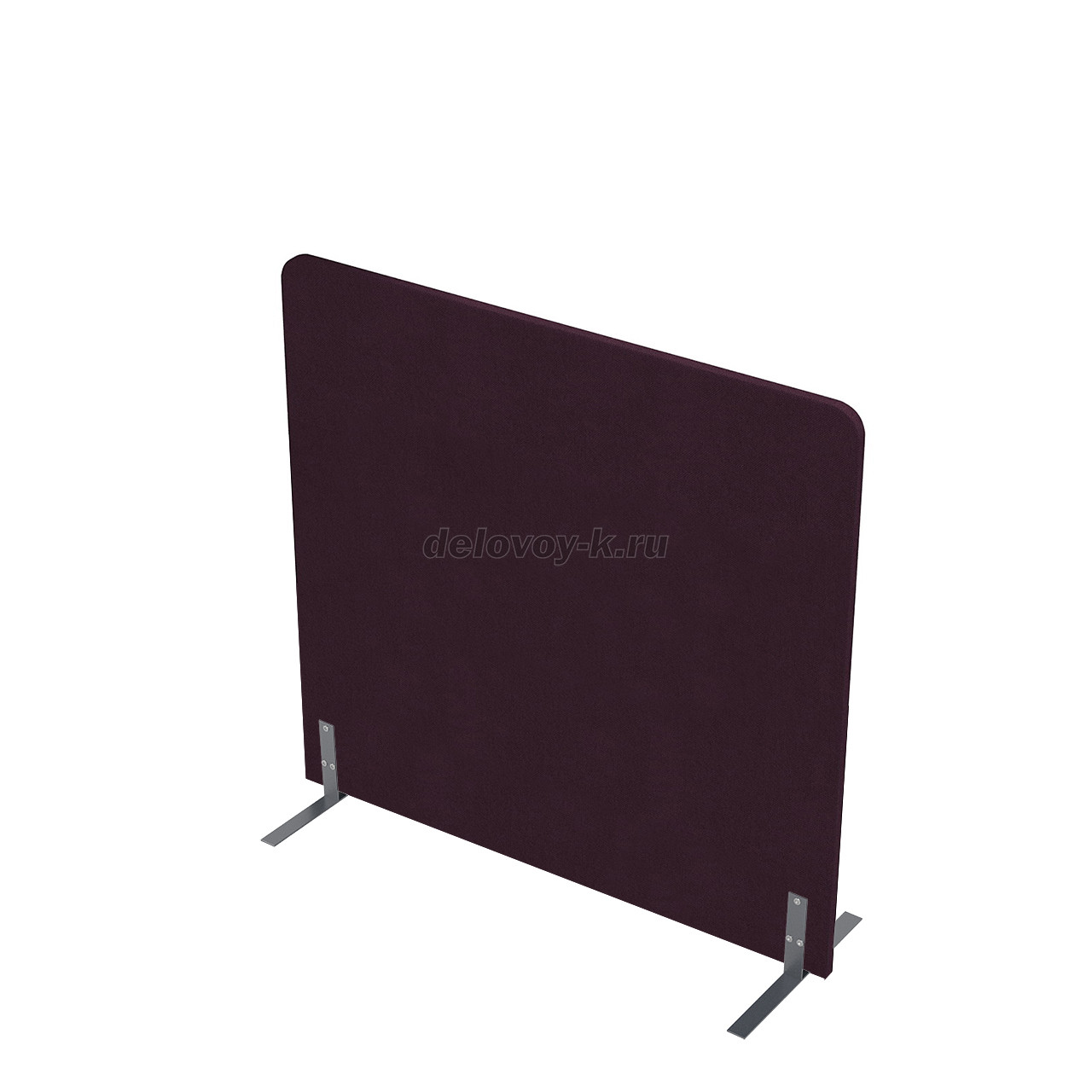 011.МПО.1212 Акустическая мобильная перегородка на стационарных опорах 1200*450*1200 фото