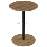 Стол журнальный Кат дуб вотан черный_a_1000 рис1