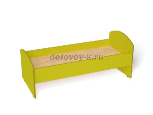 Кровать ЛДСП 1400*600 (КР-001) рис1