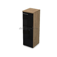 9НП.017.7П Пенал средний со стеклом (400*450*1245), правый| рис1