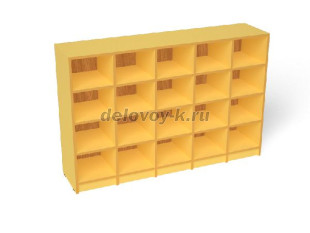 Шкаф для горшков на 20 мест (ШГ-001-20) рис1