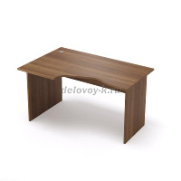 2С.022 Стол криволинейн.лев. (1400*900*750)|шамони темный рис1