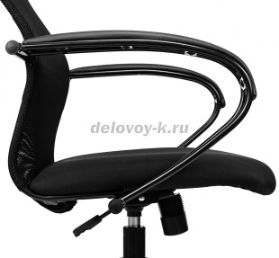 Кресло руководителя Бюрократ CH-607 подголовник, крестовина пластик рис4