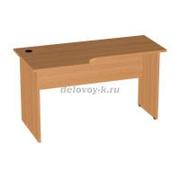Стол рабочий правый вишня оксфорд рис2