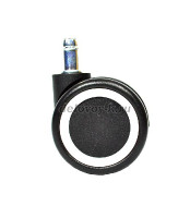 Ролики полумягкие 805-3 белые. Диаметр штока 11 м. Диаметр ролика 58 мм рис1