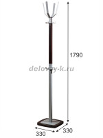 Вешалка напольная Босс 5 темно коричневый металлик_i рис5