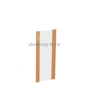 Двери стеклянные в рамке ЛДСП низкие 2 шт. Э-51.0 рис2