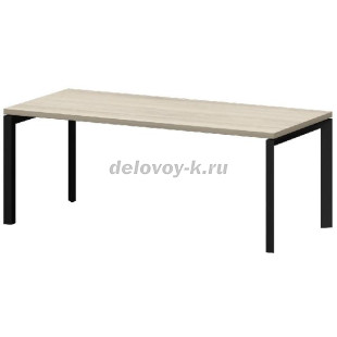 КТМ-20.38  Стол руководителя на металлокаркасе 2000*900*750 рис1