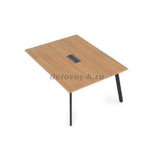 10СПК.124 Стол системы БЕНЧ переговорный конечный (1600*1200*750) рис1