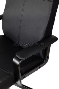Кресло руководителя Бюрократ DOMINUS экокожа, крестовина металл рис4